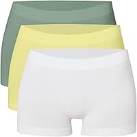 Kit 3 Calcinha Boxer Short Sem Costura Cueca Feminina She by Mash Segunda Pele Anágua