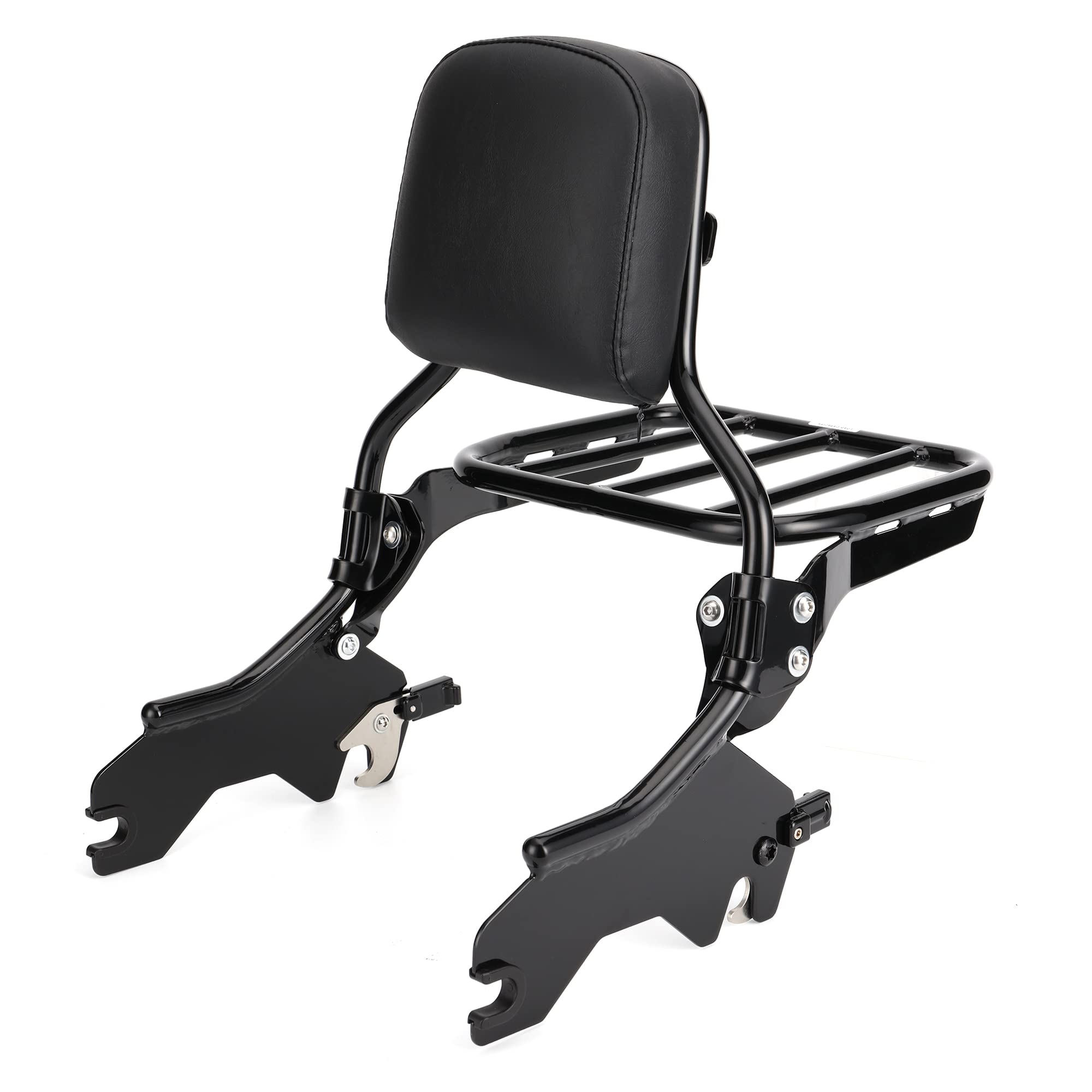 OKitDora Softail Sissy Bar Detachable Backrest Upright With Pad For - View #8