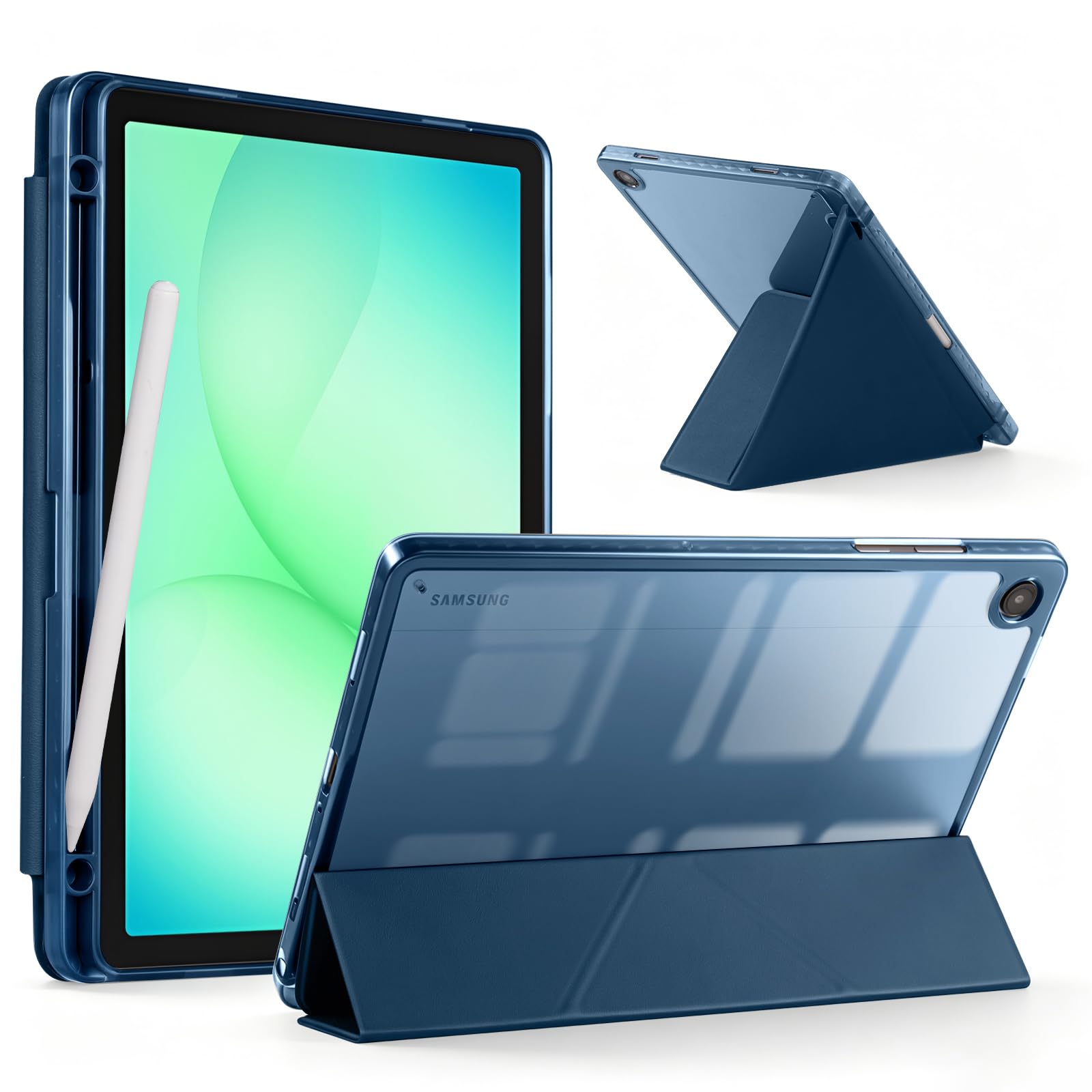 CoBak Case for Galaxy Tab A11+/A9+ 11", Multi-Angle & Portrait Stand Global Recycled Standard Global Recycled Standard Global Recycled Standard