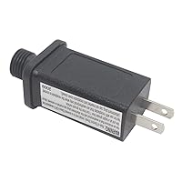 Vista 2 de Controlador LED de 4.5 V, transformador LED clase 2, fuente de alimentación IP44 impermeable de bajo voltaje, enchufe de EE. UU. para luz