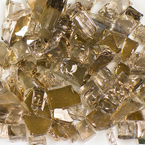 Reflective Bronze Terrazzo Glass - American Specialty Glass – Flooring, Countertop, Concrete, Terrazzo Glass - 10 LB, Size 2