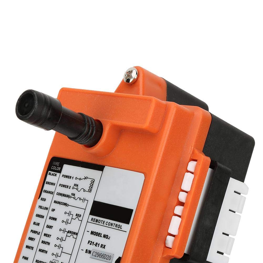 Mando a distancia, control remoto inalámbrico Polipasto Control remoto 2 transmisor + 1 receptor 220v, hasta 9 puntos de control
