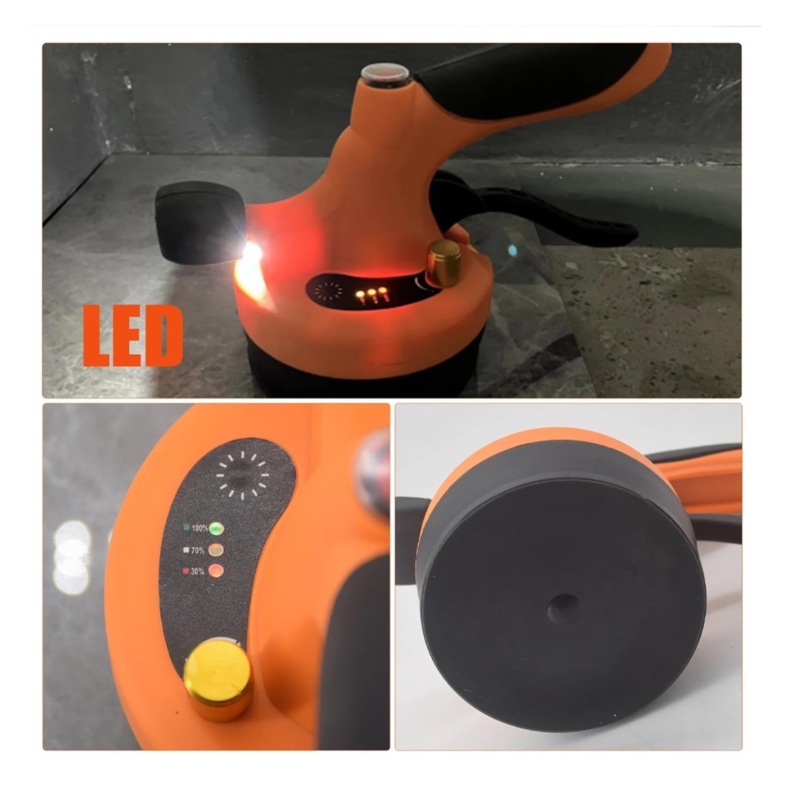 Piastrellista a vibrazione con frequenza di 6000 giri/min A02, velocità infinitamente variabile batteria al litio integrata for la posa piastrelle