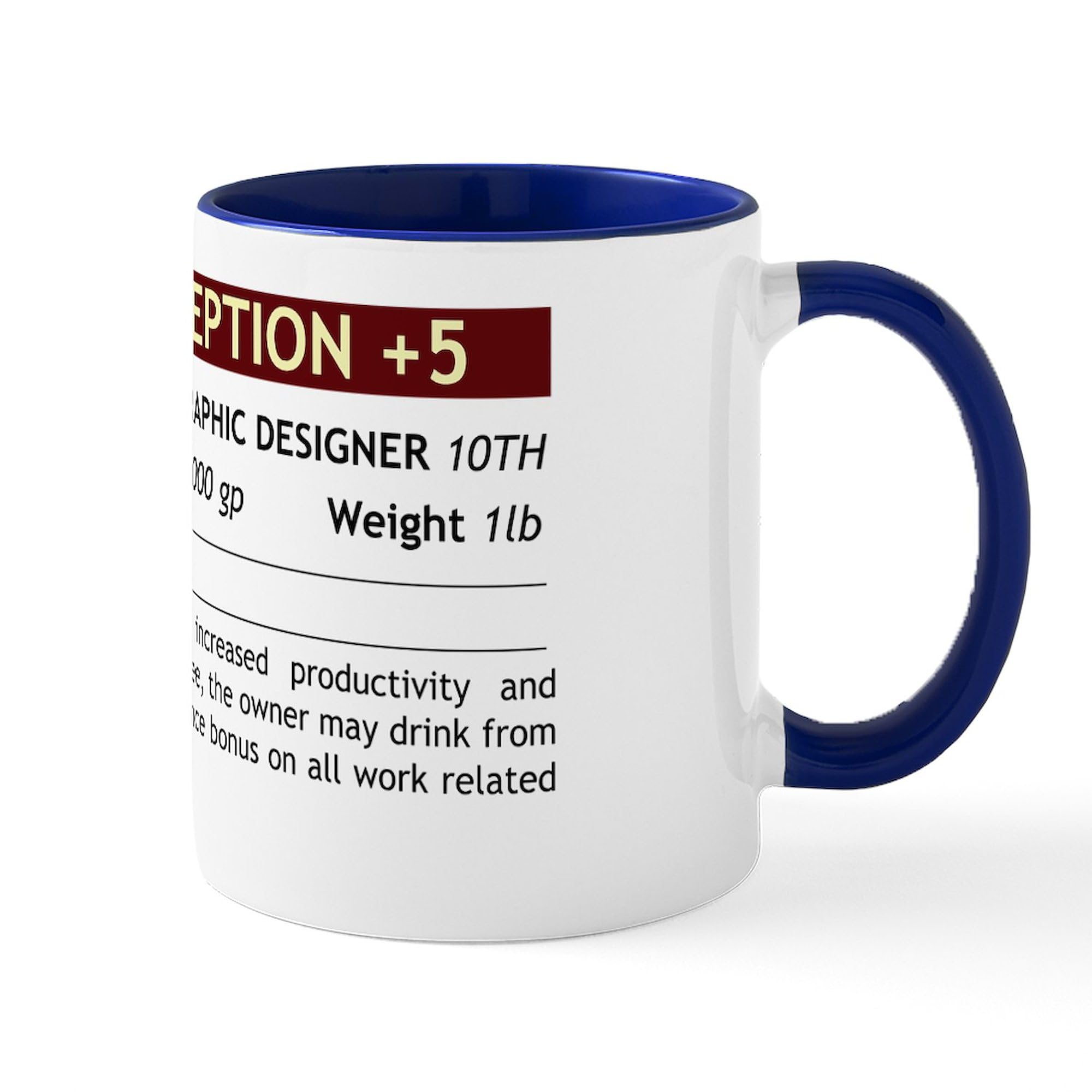 CafePress Of Perception Mug 11 oz (325 ml) Ceramic Coffee Mug
