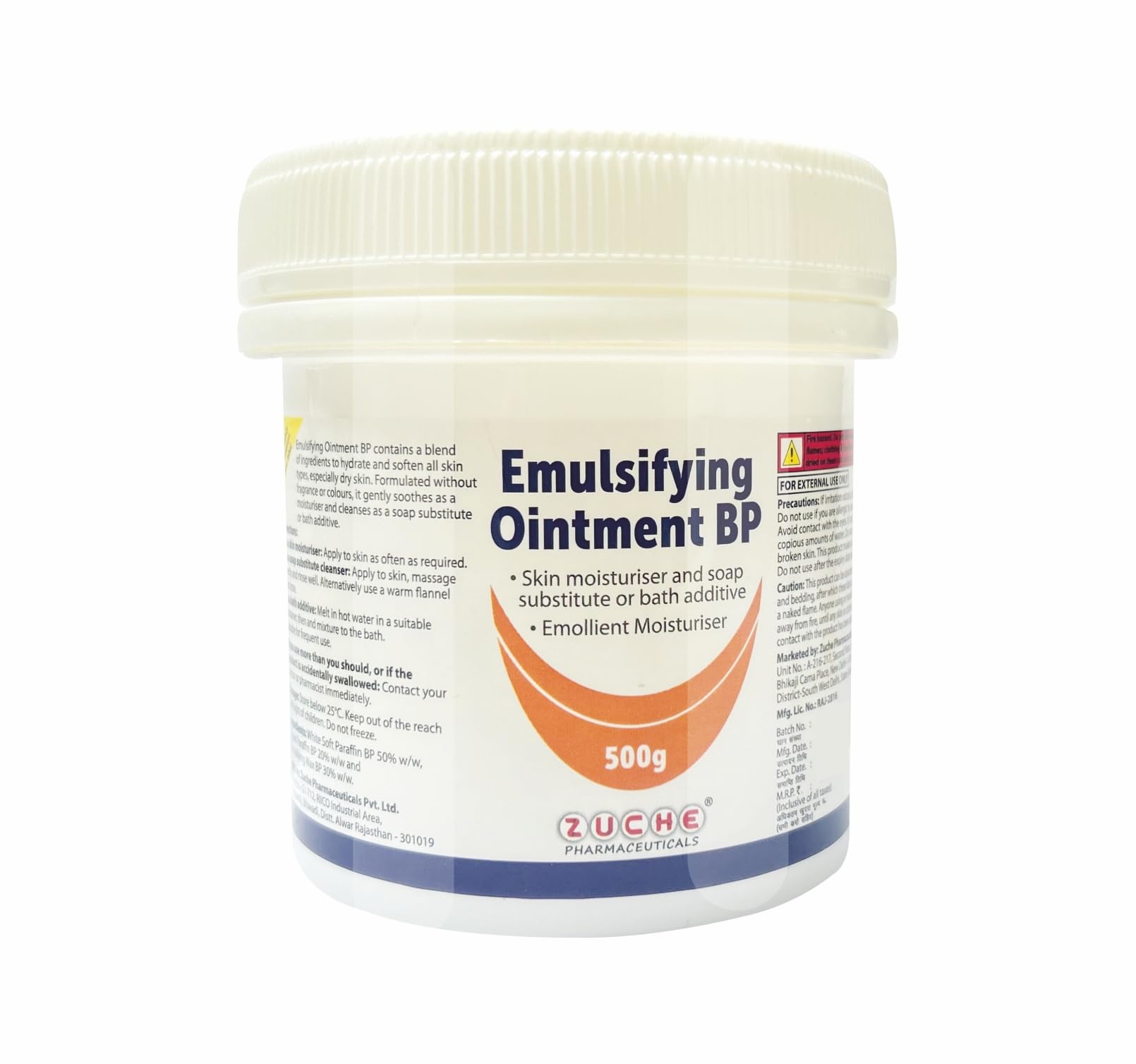Emulsifying Ointment BP | Medical Grade | Soap Substitutes | Bath Additive | Skin Hydrating and Soothing