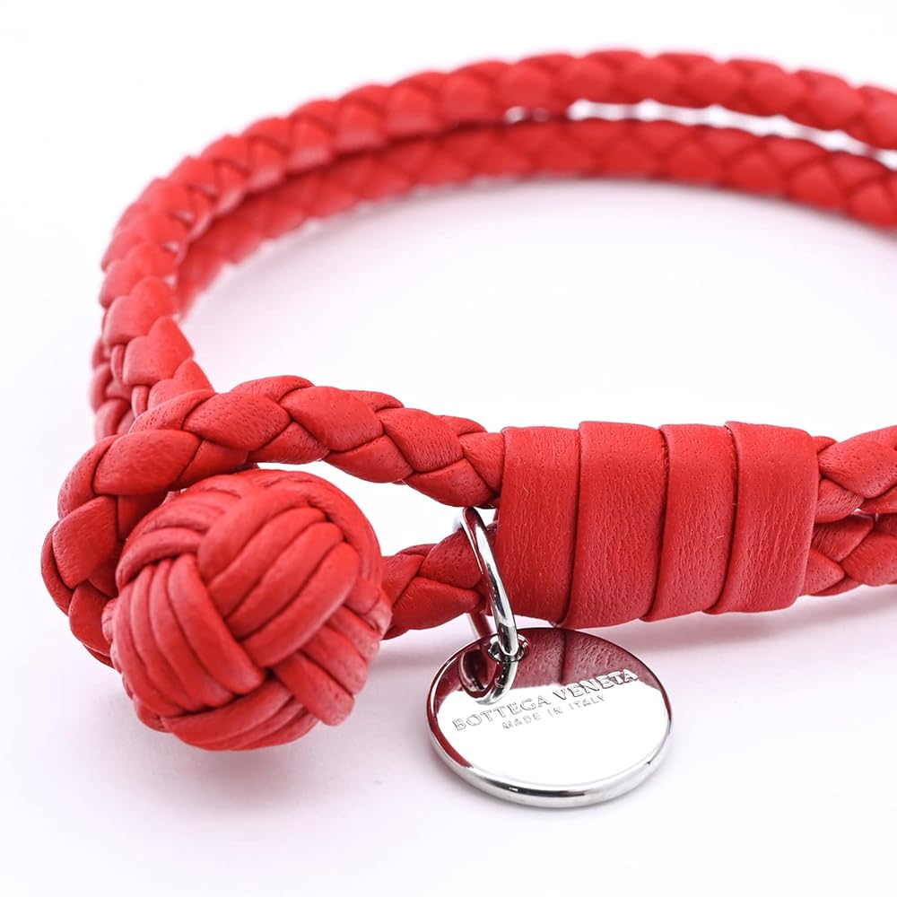 BOTTEGA VENETA ボッテガヴェネタ レザー ブレスレット レッド Amazon.co.jp: [ボッテガヴェネタ] ブレスレット 本革 メンズ