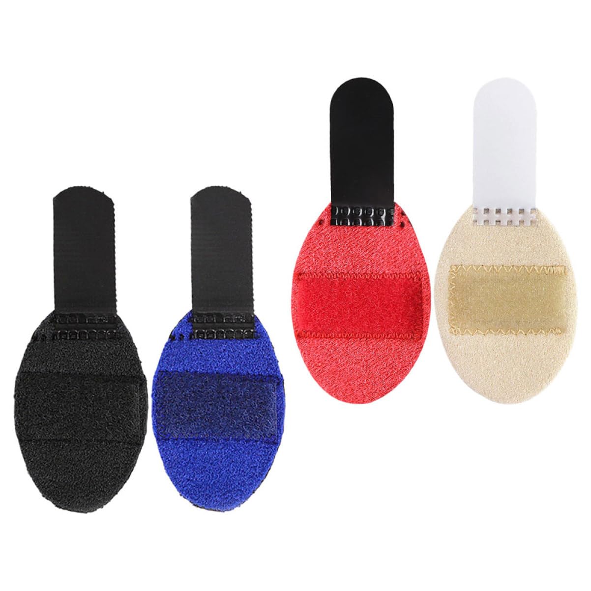 NOLITOY 4pcs Finger Sprain Fixation Band Finger Splint Aluminum Support Brace Use