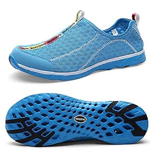 QANSI QANSI, Damen Aqua Schuhe Blau Blau QANSI QANSI, Damen Aqua Schuhe Blau Blau