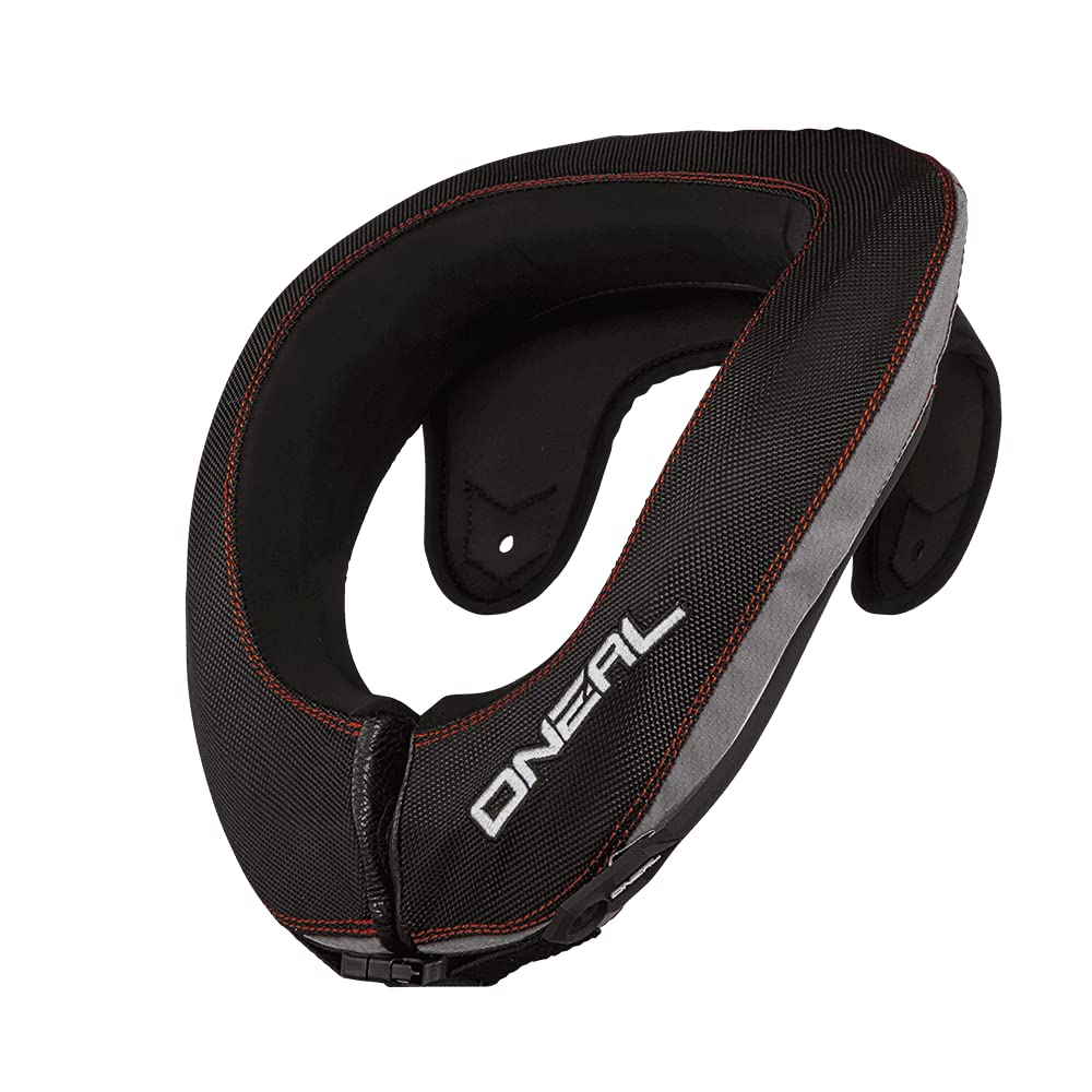 O'NEAL | Motocross Protector | MX MTB Mountain Bike Enduro Motorcycle | Protects against axial compression, hyperflexion, hyperextension | NX2 Neck Collar | Adult | Black | One Size