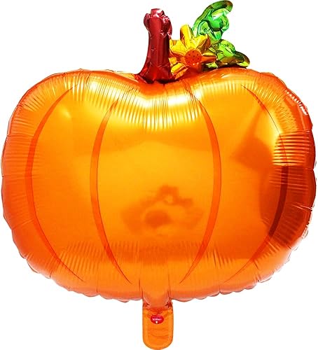 Miniatura 8 de Globo de calabaza de Acción de Gracias de cosecha de otoño, decoración de fiesta de calabaza que cae para suministros de cumpleaños, baby shower,