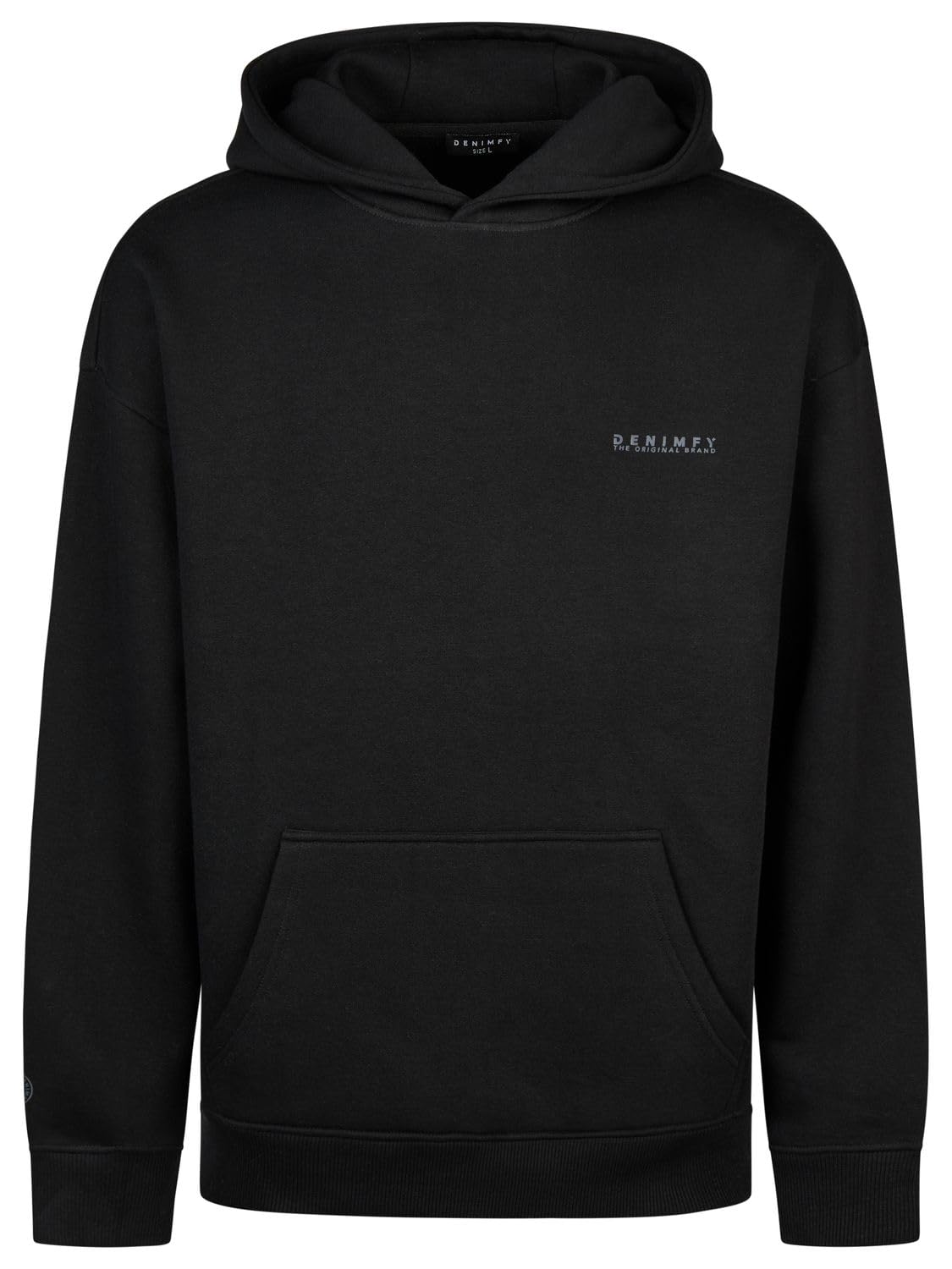 DENIMFY Hoodie Herren Oversize mit Druck DFMaxim Kapuzenpullover Pullover