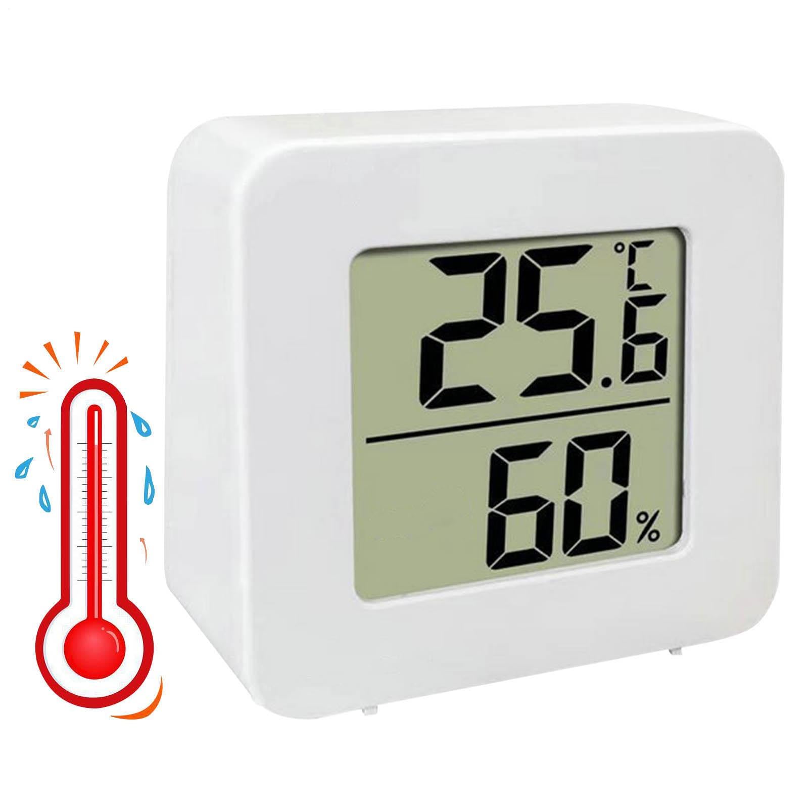 Igrometro Digitale - Termometro Ambiente,Display Elettronico LCD per Serra | Garage Soffitta Scuola Casa Magazzino