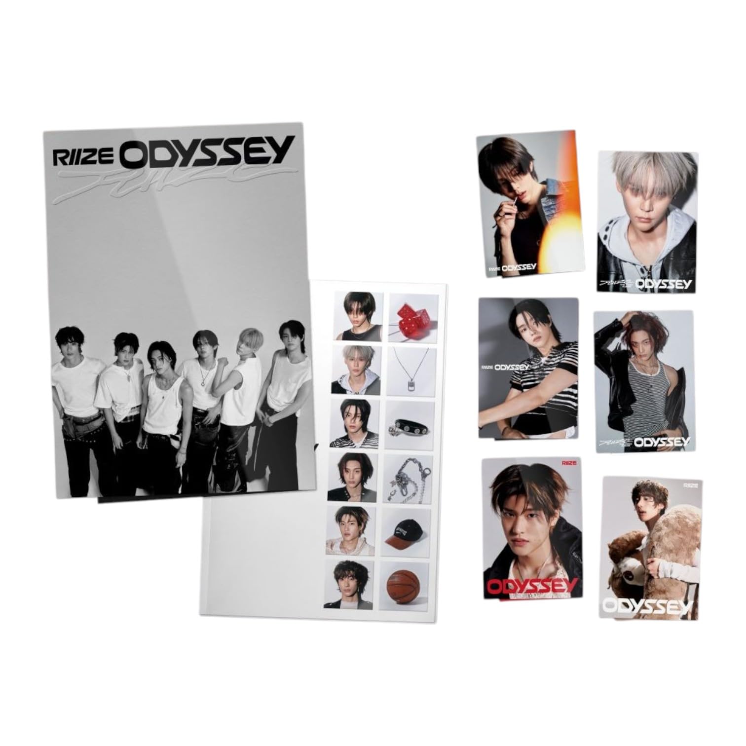 Amazon.com: RIIZE - 1st Full Album [ODYSSEY] (PHOTOBOOK GROUP Ver