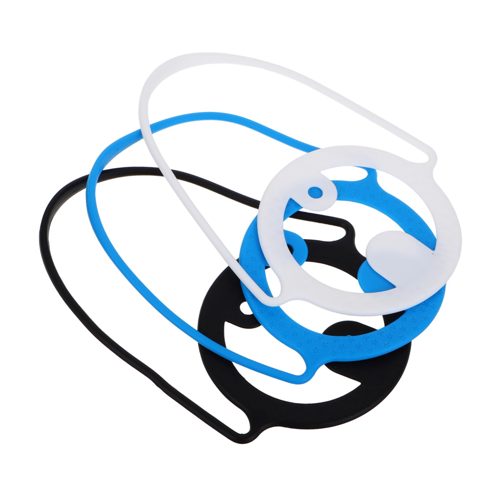 Garneck Mug Carrying Handle Lanyard Reusable Silicone Drink Holder Cup Sleeve for Office