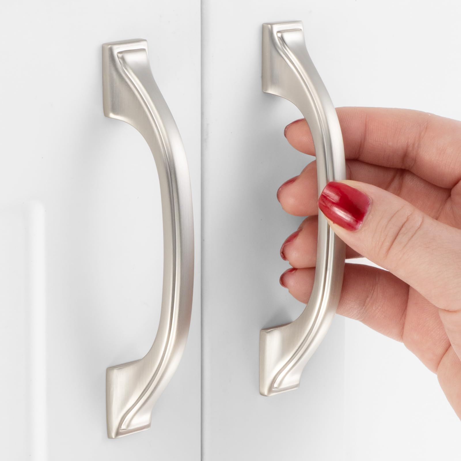 ASKANO Brushed Nickel Cabinet Pulls