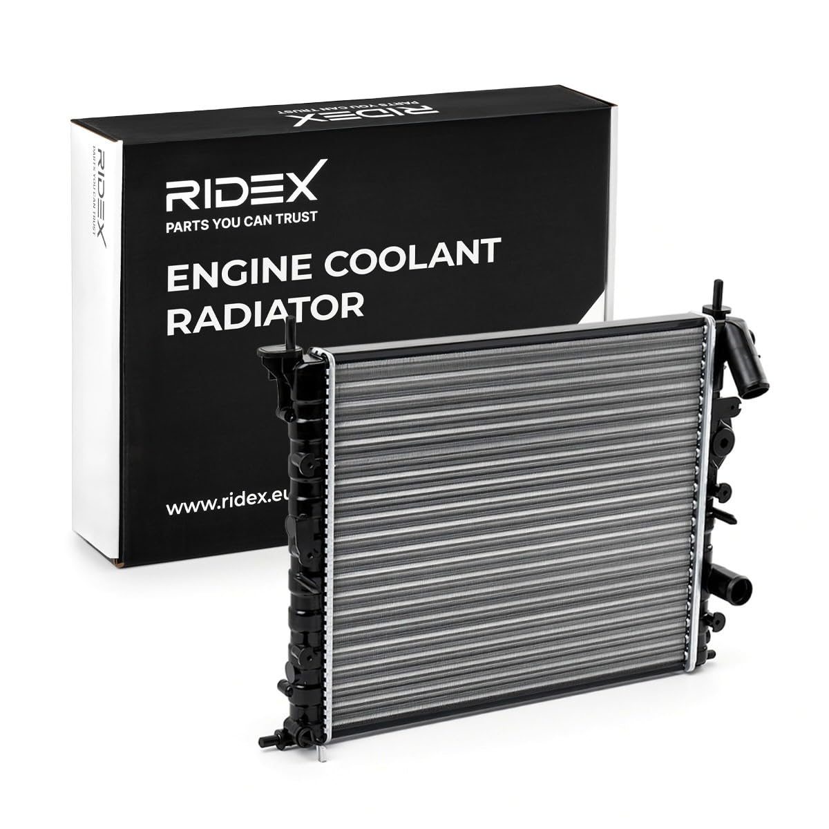 RIDEX Radiador, Refrigeración del Motor 470R0175 Compatible con RENAULT Clio II Hatchback BB, CB