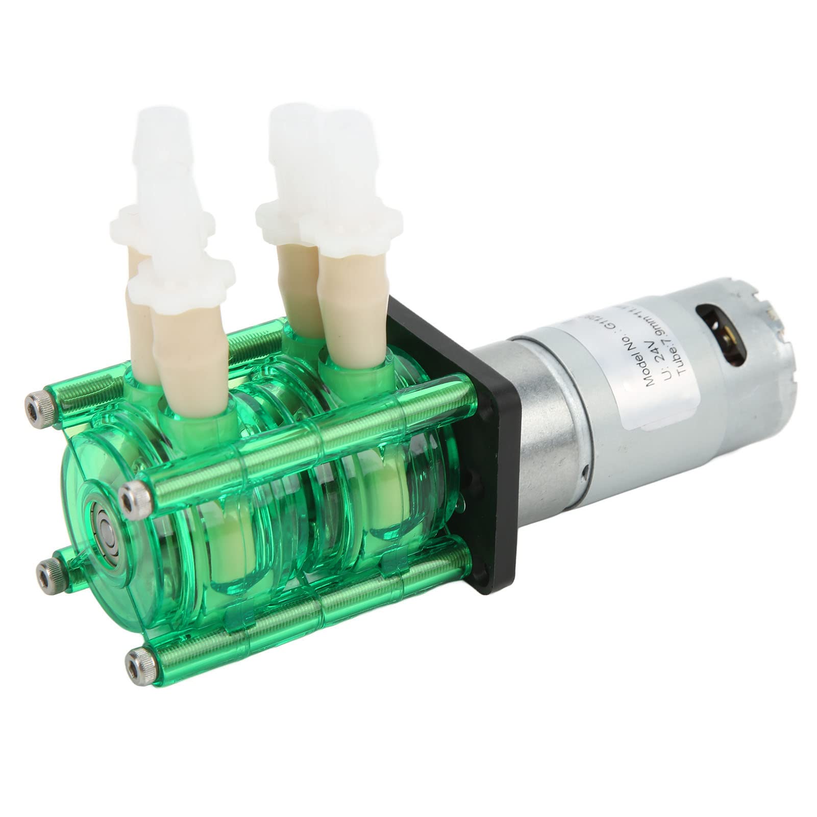 Korrosionsbeständige Schlauchpumpe, 700ml/min Doppelkopf (DC24V)