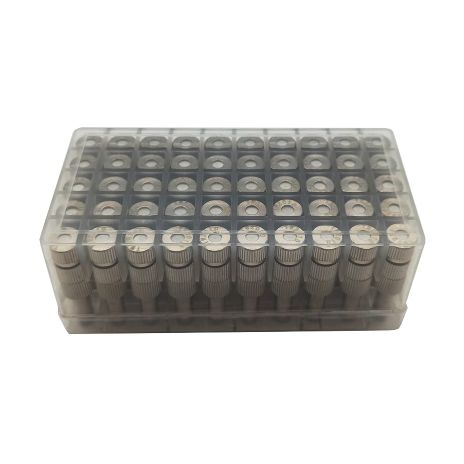 System nawadniania zraszaczy ogrodowych 500 sztuk mgła chłodząca dysza blokady z filtrem 0,1-0.6mm (Color : 0.2mm orifice)