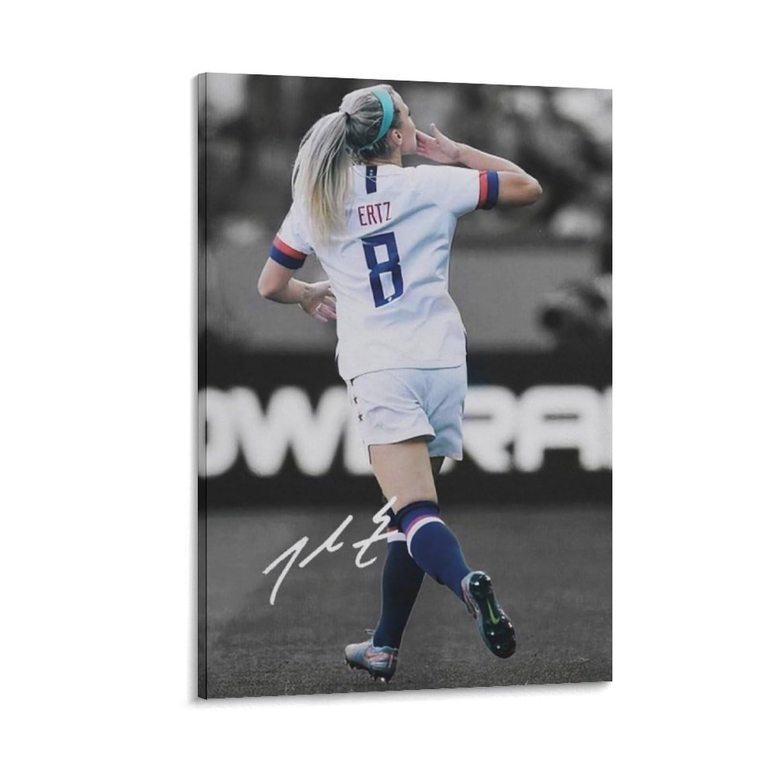Asuiu Frame-Style Julie Ertz Canvas Poster Canvas Wall Art Prints Poster Photo Picture Painting Posters Room Decor 12X18inch(30X45cm)