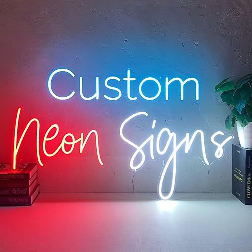 Letreros de neón LED regulables para la decoración de la pared del hogar, la sala y el comedor (Personalizables Textos, diseños, logotipos, idiomas,