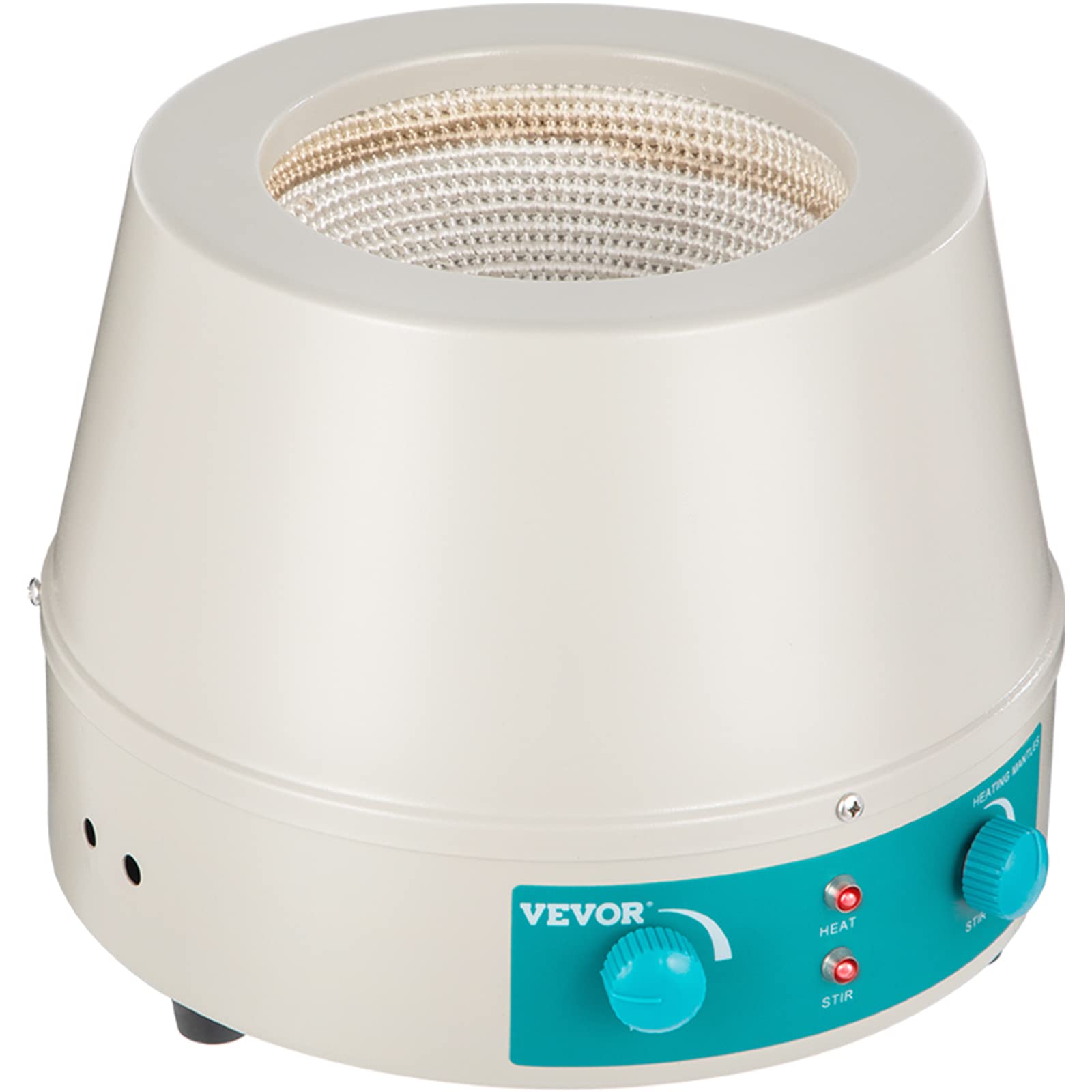 VEVOR Manto Calefactor, 1000ML Agitador Magnético, 350W Manta de Calentamiento de Agitación Profesional, Uso en los Campos de Petróleo, Química, Medicina y Salud