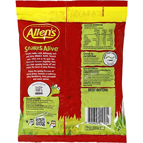 Allen's Snakes Alive 460g Family Size miniatura 2