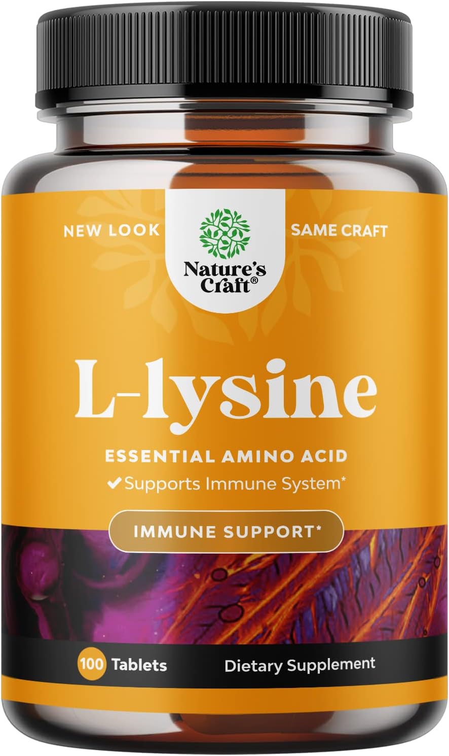 L Lysine 1000mg Nutritional Supplements Llysine