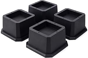 BTSD-home Furniture Risers: Extend Comfort with Table Leg Extenders