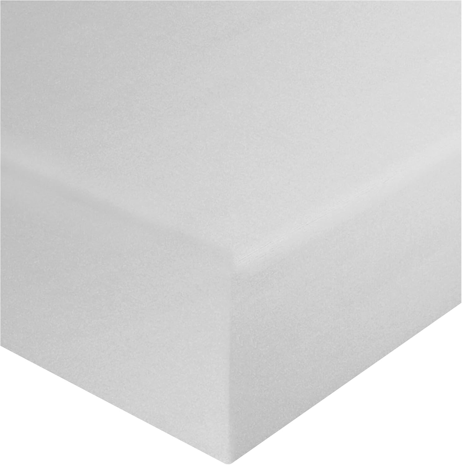 KOHSAR Silver Extra Deep Small Double Fitted Sheet Small Double 4FT