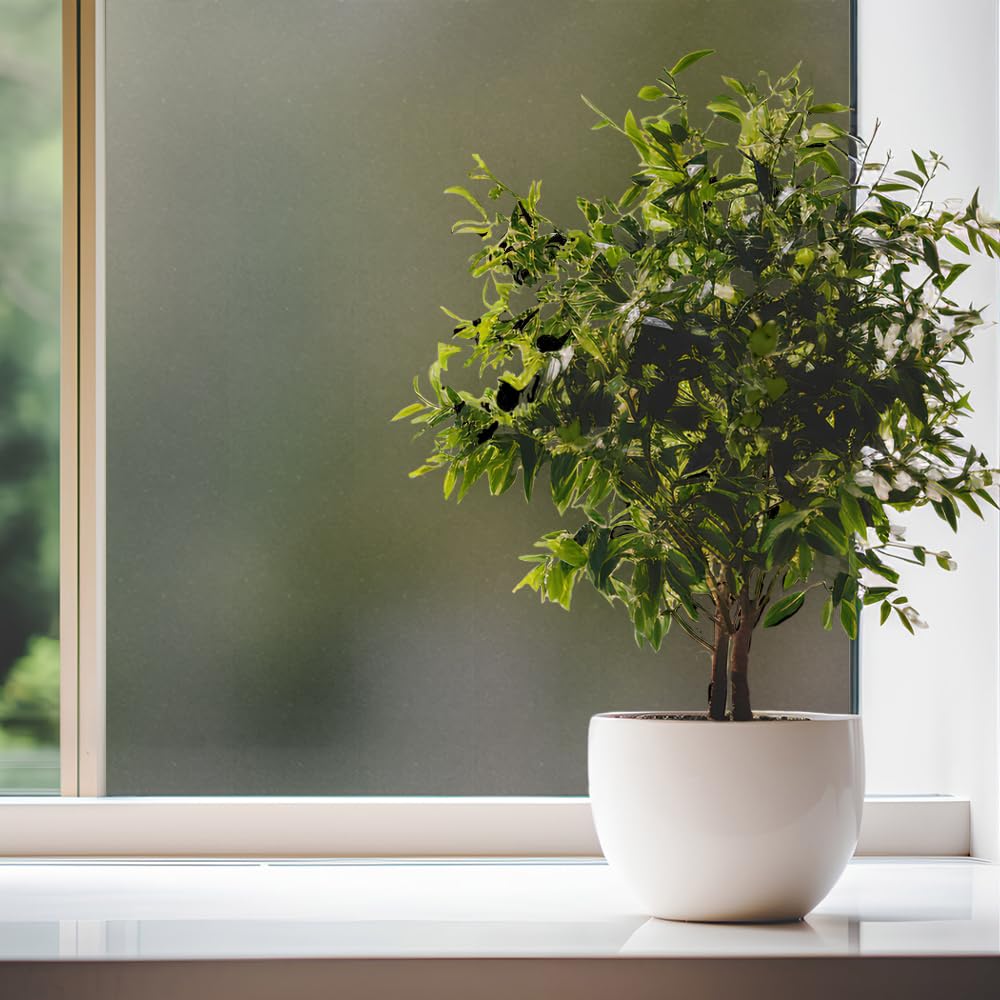 DIMEX Static Window Film Self-Adhesive Grey 44.5 x 200 cm