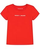 Girls' Short Sleeve Flag Logo T-Shirt