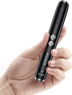 Anti Spy Detector, Camera Detector Bug Detector, Privacy Protector for Audio Camera Devices Detector with 5 Levels Sensitivity, Portable Wireless Signals Detector for Travel Office Home Hotel