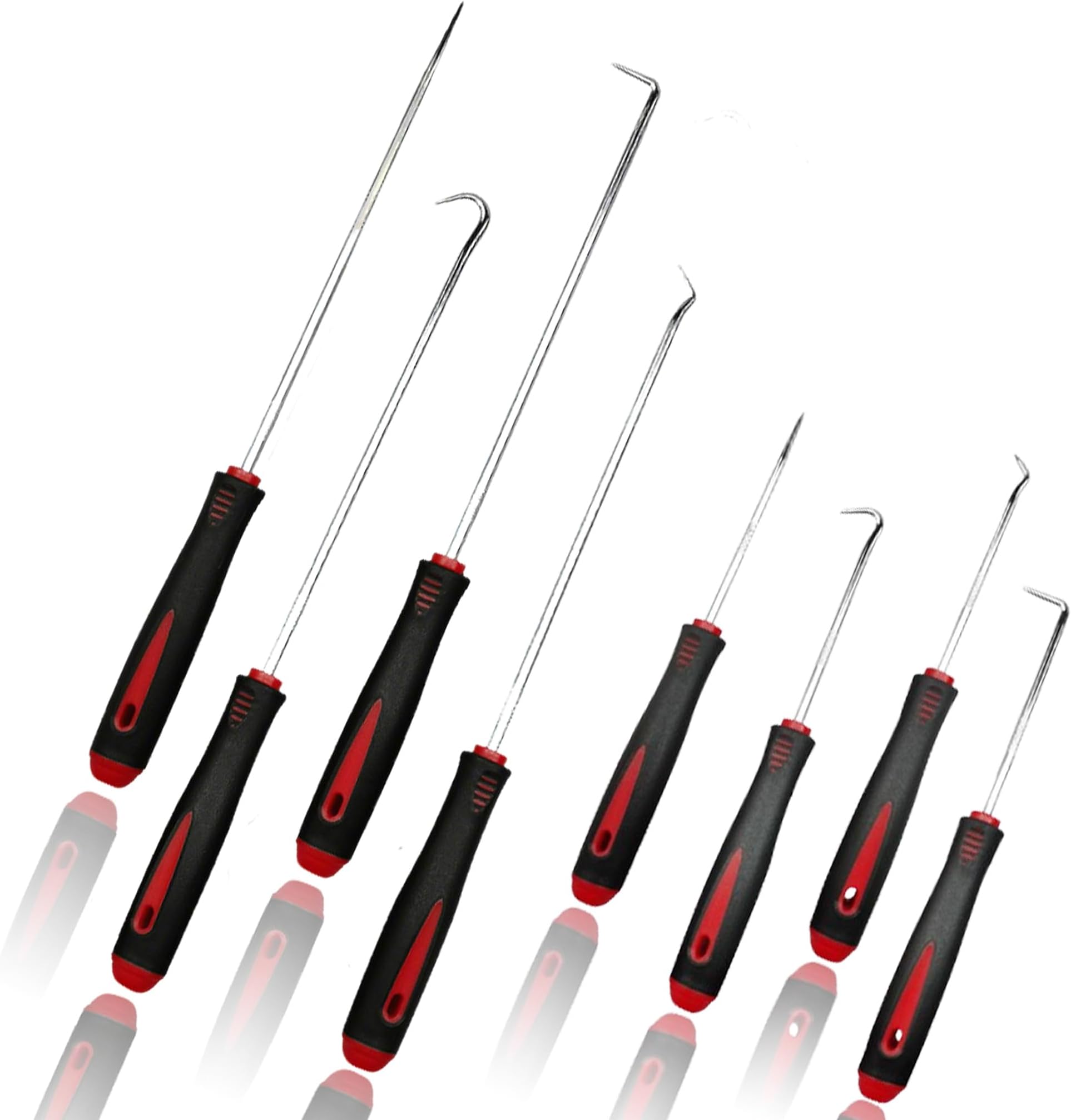– 8 Pcs Precision Pick and Hook Tool Set for Automotive Oil Seals, O-Rings, Gaskets – good for Car Repair & Electronics Maintenance