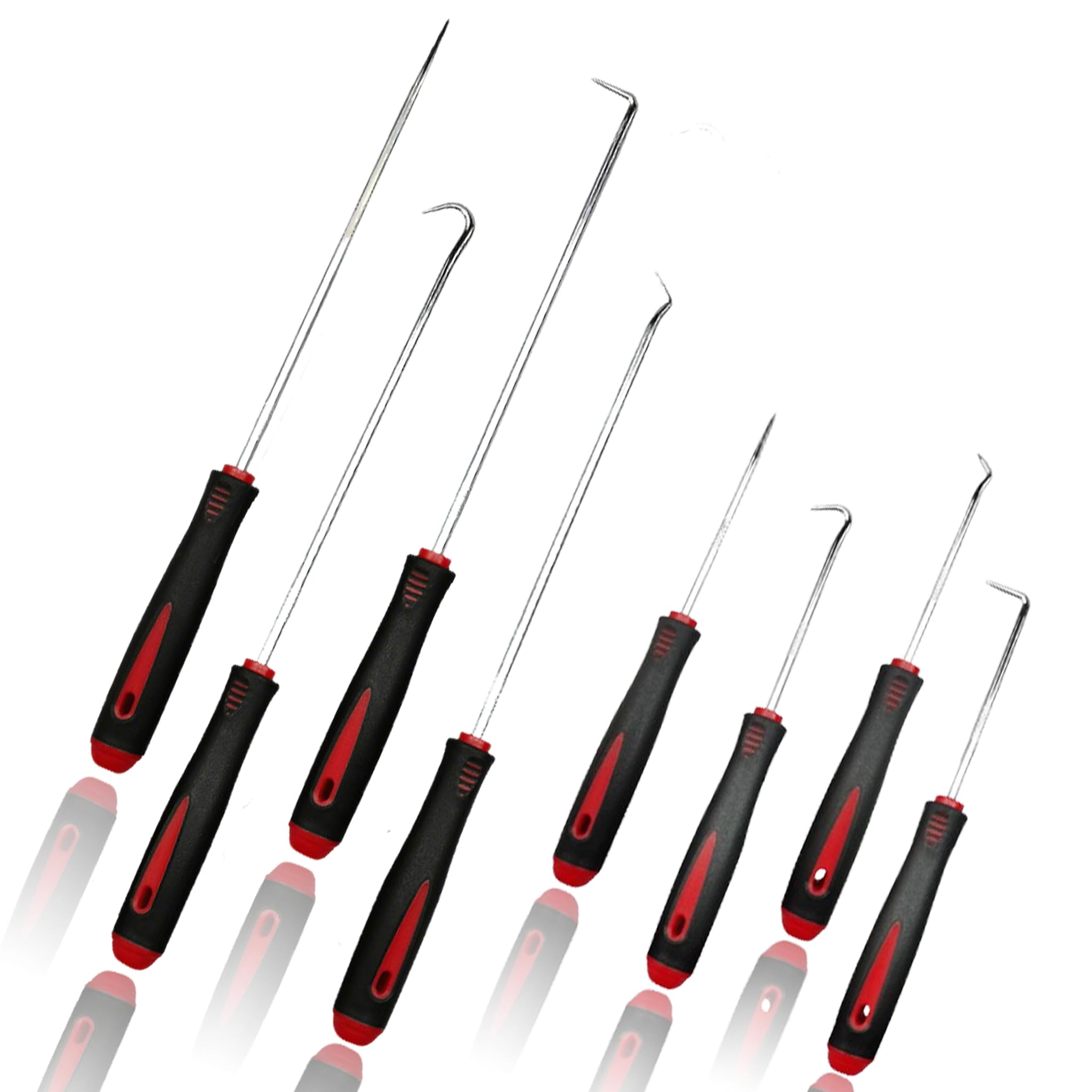 8 Pcs Precision Pick and Hook Tool Set for Automotive Oil Seals, O-Rings, Gaskets – good for Car Repair & Electronics Maintenance