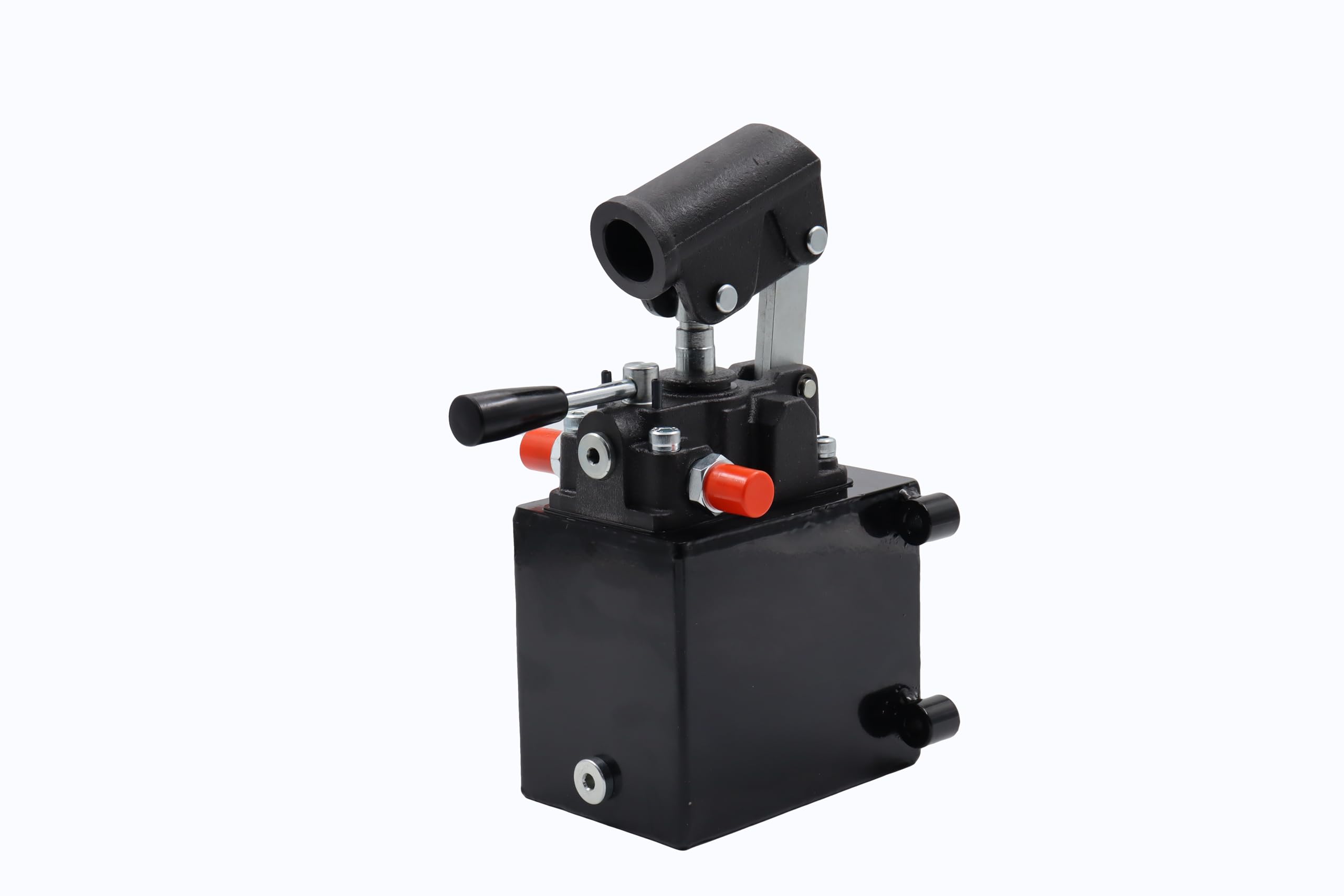 Pompes à main hydrauliques à double action 12-25 - 45 cm³, réservoir d'huile 1-3-5 litres (D.W. 25 cc 1 L) - Spare Parts Holland