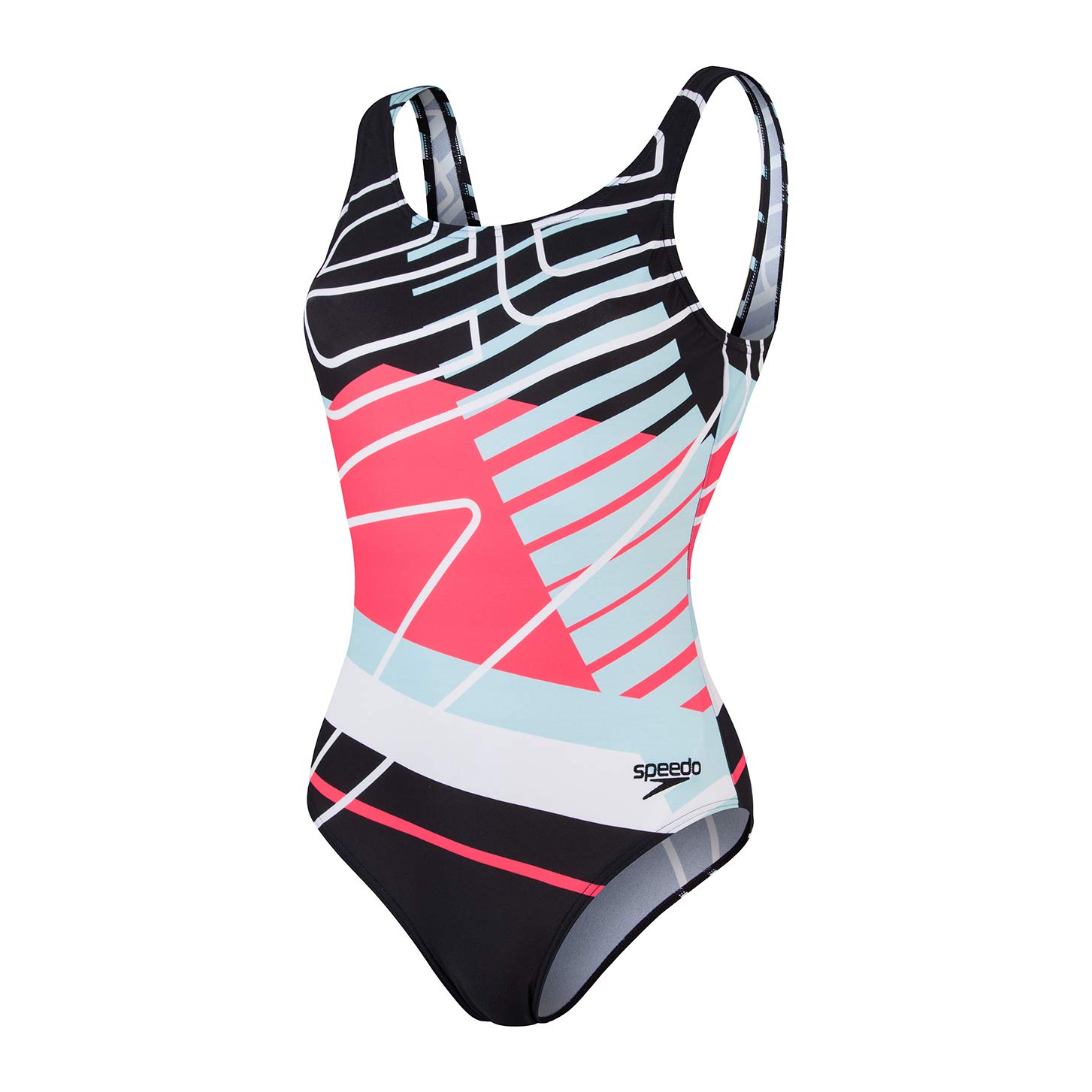 Women's Placement U-Back 1 Piece Swimsuit