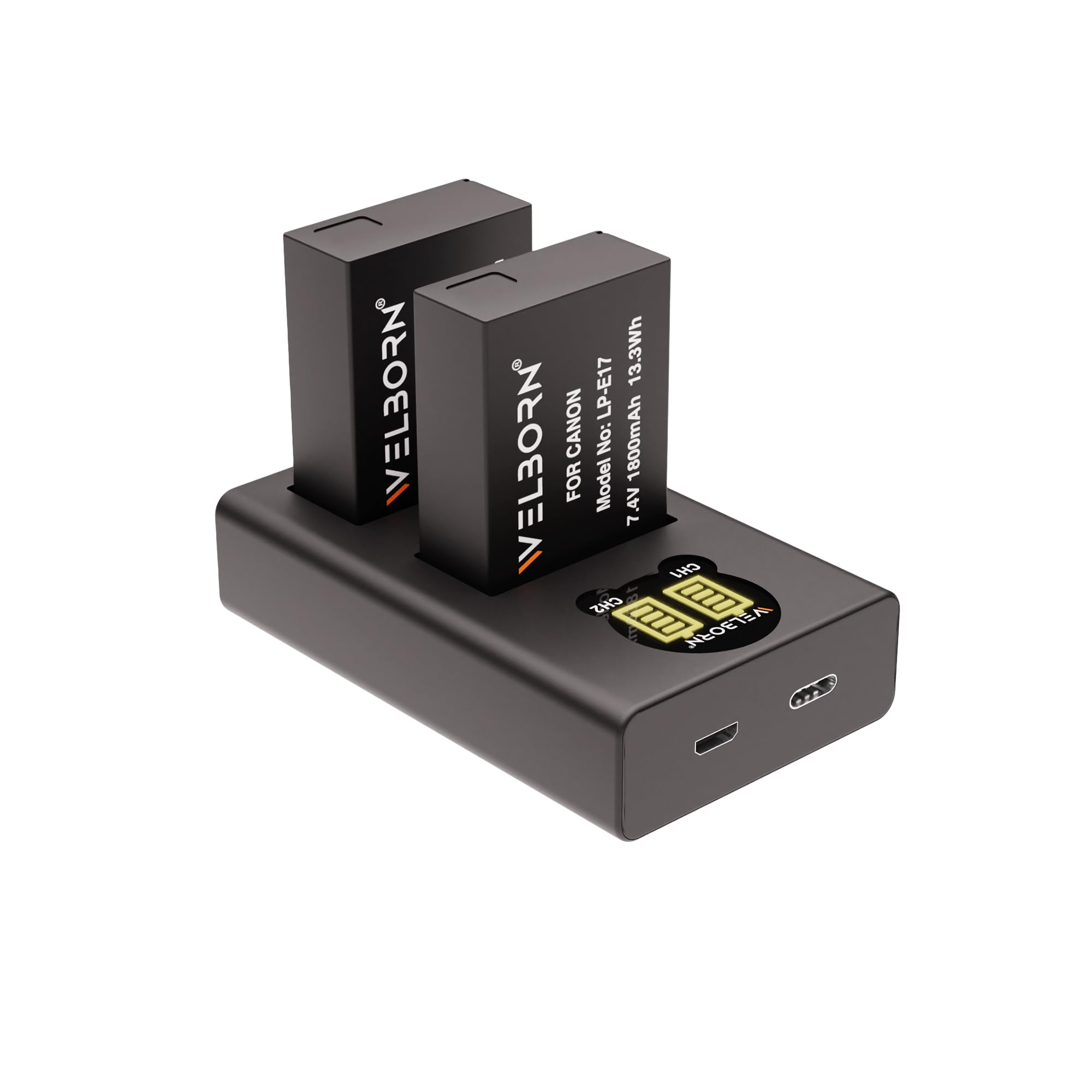 WELBORN LP-E17 Dual Battery and Charger Combo Pack for Canon Camera EOS M3 M5 M6 77D 200D 750D 760D 800D 8000D 9000D Rebel T6s T6i T7i SL2 Kiss X8i (B09WDVK8NX) Amazon Price History, Amazon Price Tracker