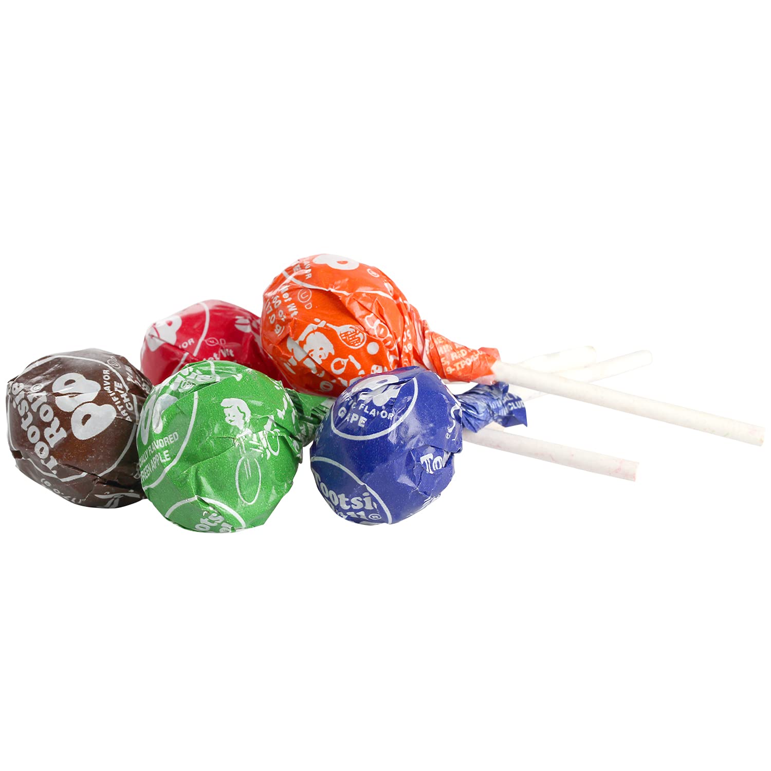 Tootsie Pops 5 Pounds Large Tootsie Roll Pops Assorted Flavored
