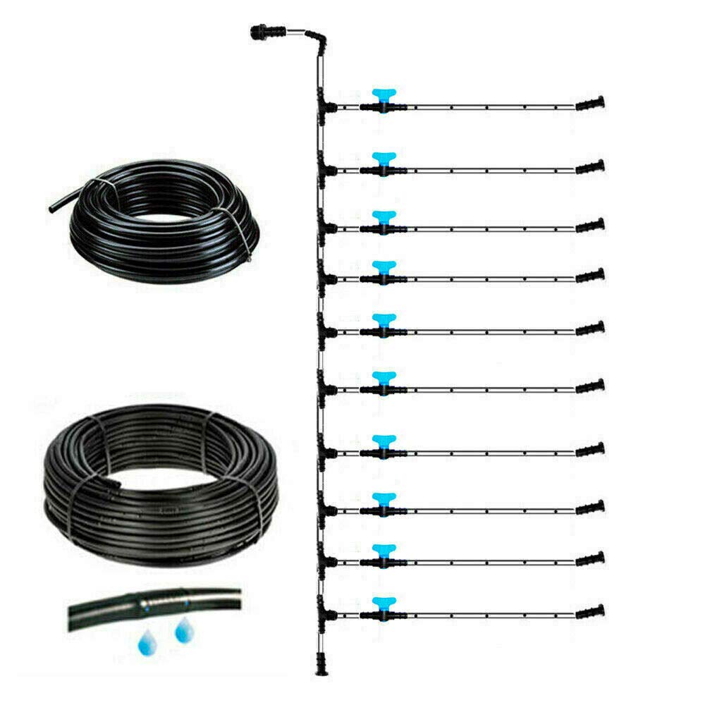 Kit Irrigazione Impianto Modulare Orto Giardino Ala Gocciolante 100 mt