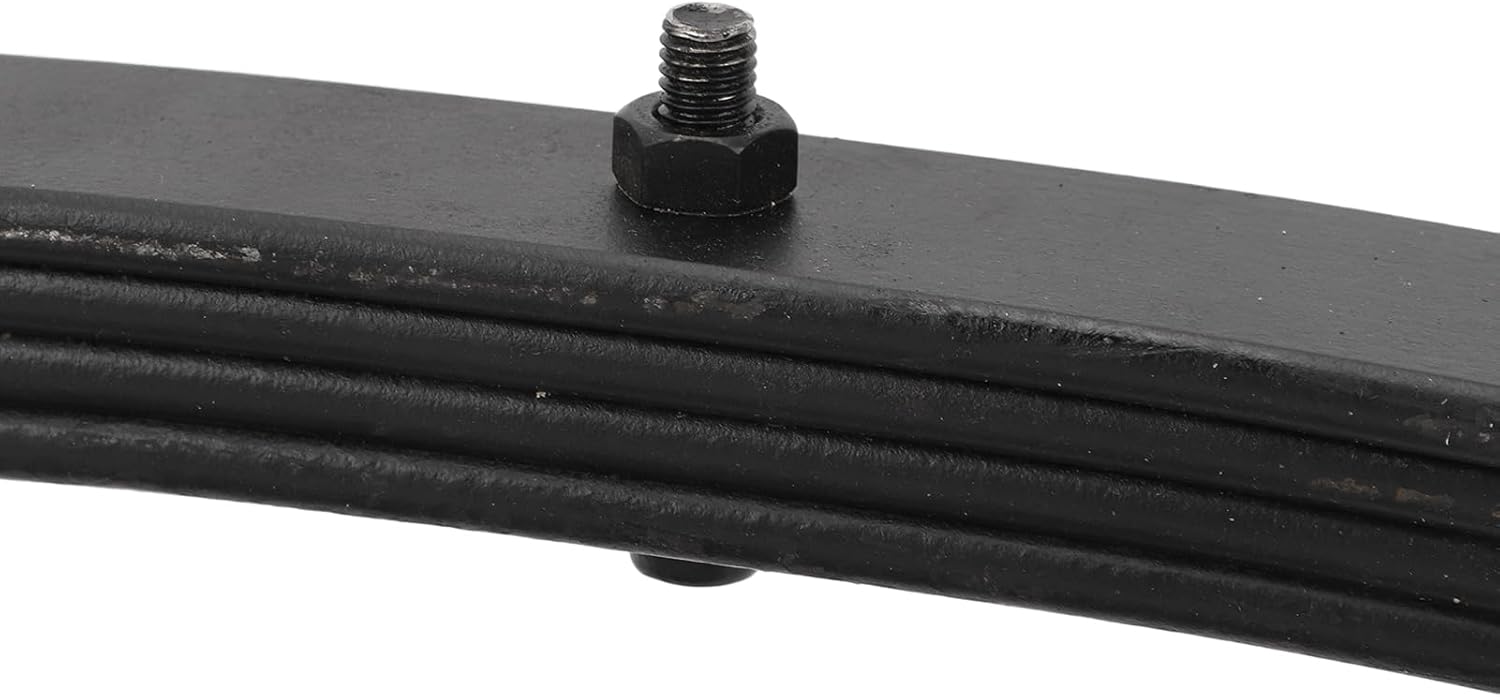 3500lbs Single Trailer Axle Suspension Kit, Heavy Duty Trailer Leaf Spring Kit, 4 Leaf Springs with U Bolt Hanger Kit for Enhanced Stability and Load Capacity, Perfect Replacement