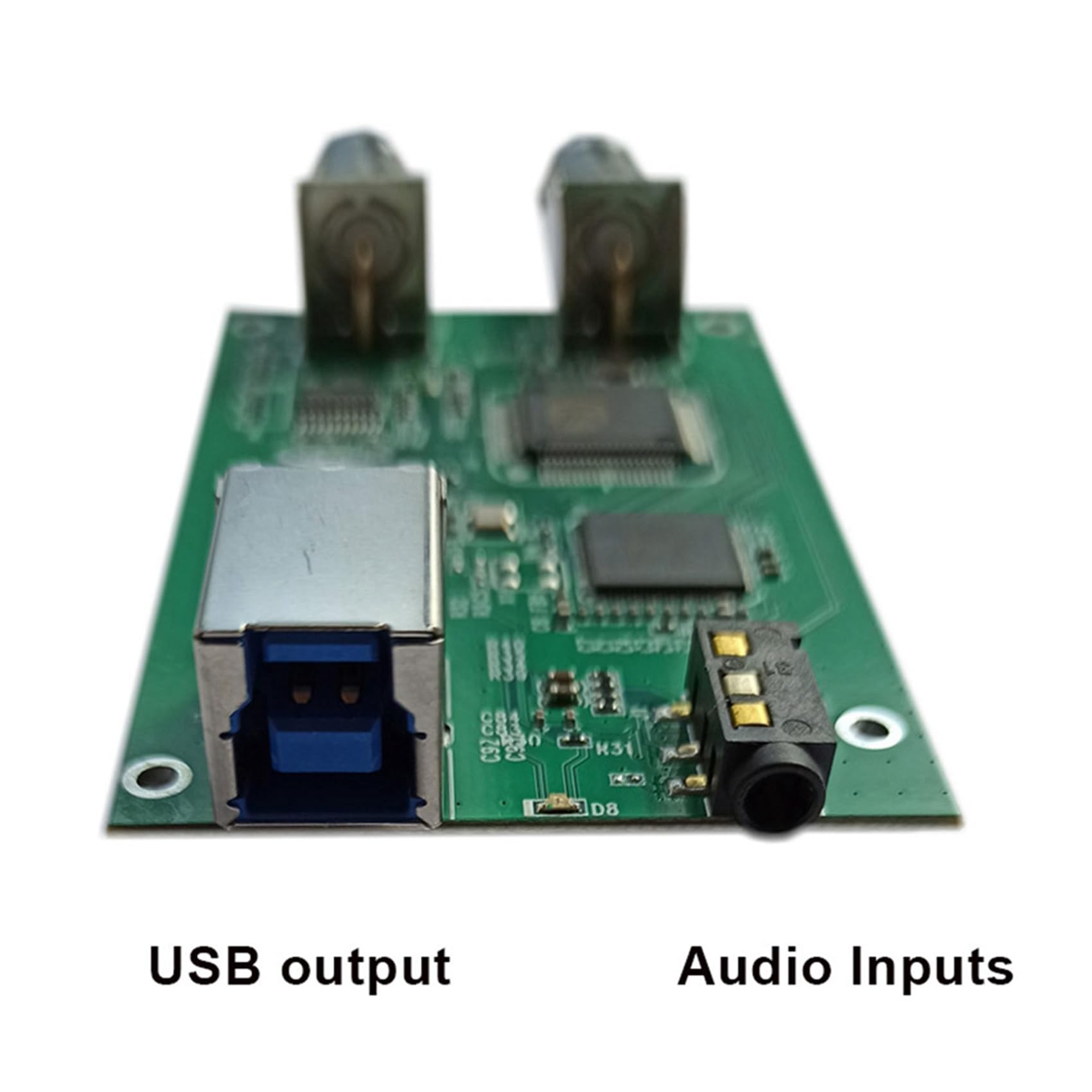 4X Convertidor de Vídeo AHD CVBS CVI TVI una USB Módulo de Tarjeta de Captura de Vídeo y Audio AHD Unidad HD Analógica 1080P Sin Bucle con Salida