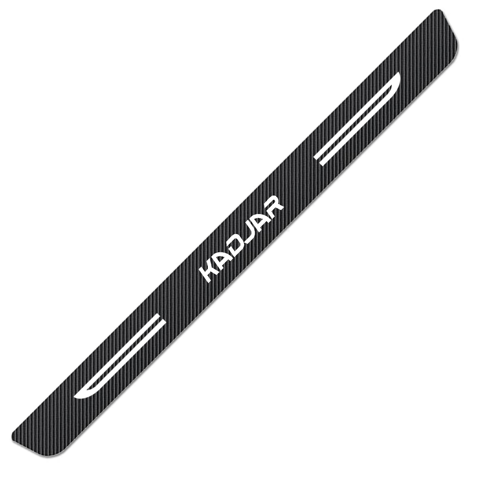 WXH97F Car Rear Bumper Protector for Renault Kadjar 2015-2025 2026 Carbon Fiber Boot Sill Guard Anti-Scratch Luggage Protective Sticker Self-Adhesive Waterproof Strip 90cm