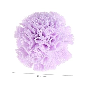 Amazon.com: EXCEART 120pcs Mesh Pompoms Soft Gauze Fluffy