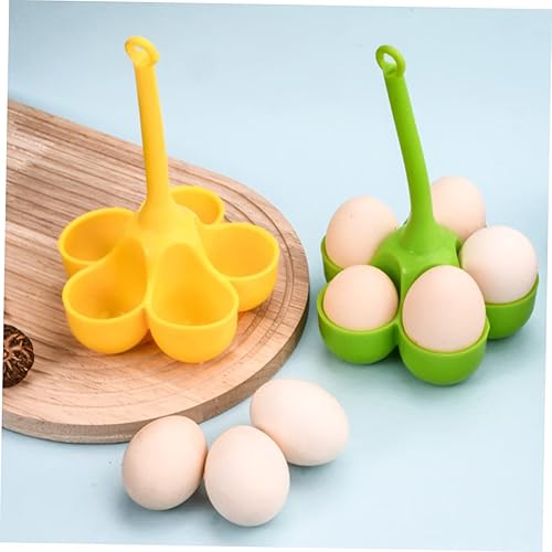 Miniatura 9 de 2 piezas de silicona para huevos, mini moldes de huevos, soportes flexibles para huevos al vapor, herramienta de cocina de huevos, tazas de cocina