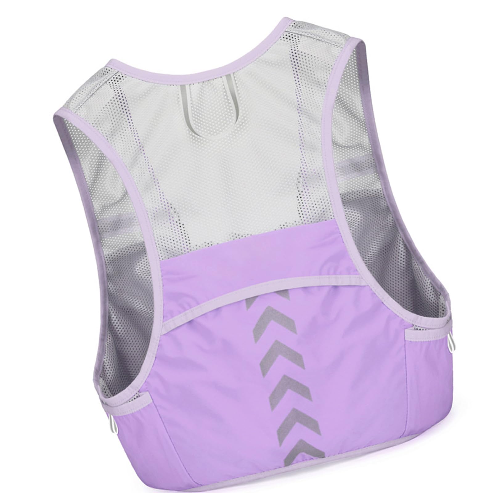 CAZSTYK Weight Running Vest with Phone Holder Reflective Vest Water Bladder Pack for Men Women Outdoor Cycling Hiking Night Running