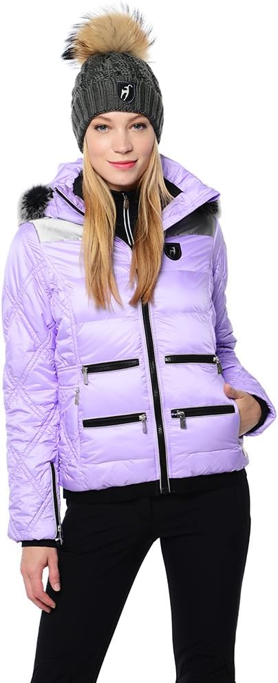 Toni Sailer Women's Cleo Fur Jacket PALELILAC 12