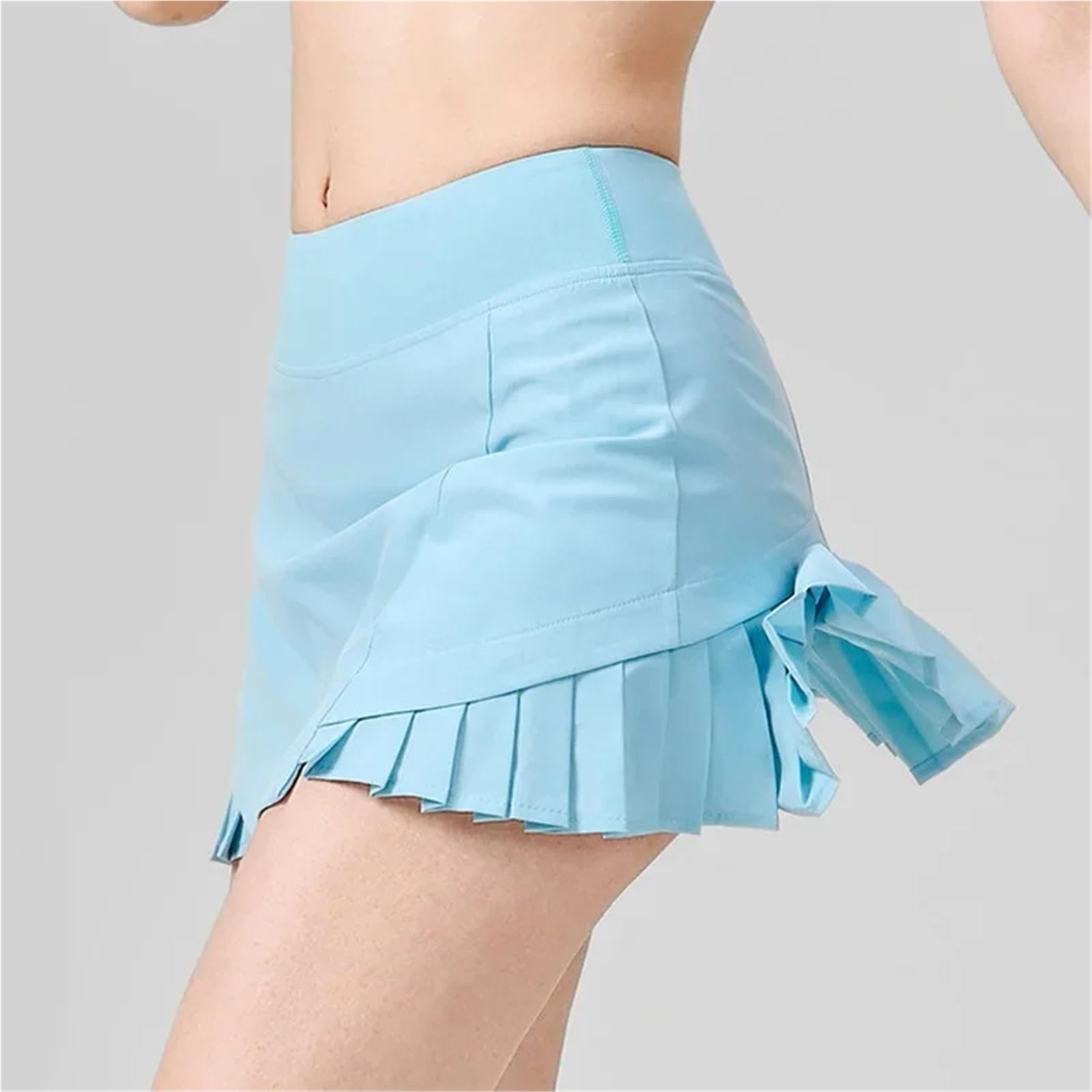 Falda de Tenis poliéster Spandex for Mujer con Bolsillo