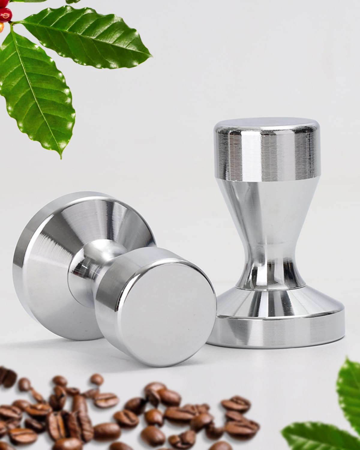 51mm Stainless Steel Espresso Tamper Flat Base Coffee Tamper Tamper Tool Espresso Expresso Hand Press Tamp Espresso Accessories — view 8