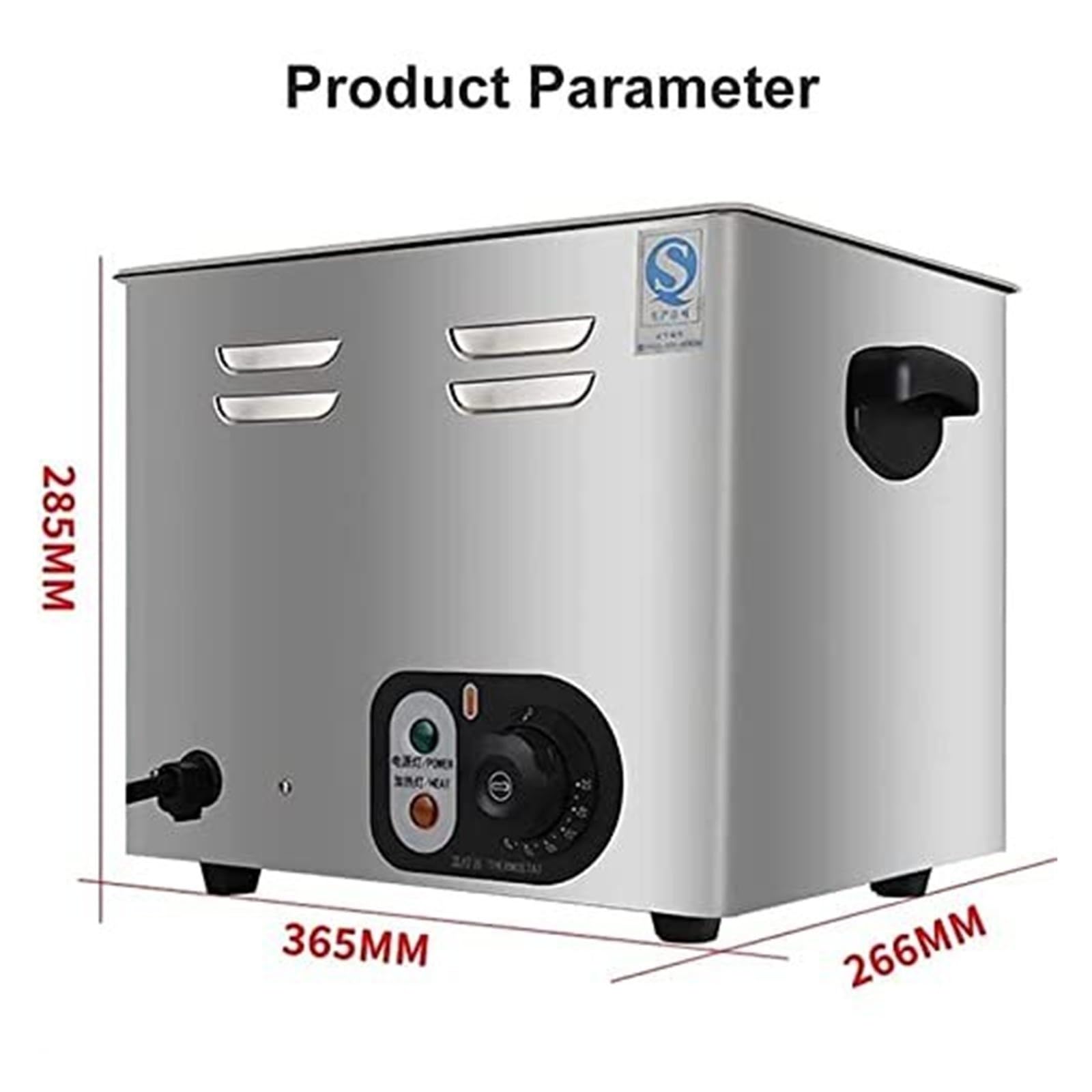 Cocedor de huevos comercial de 2600 W - Vaporizador automático