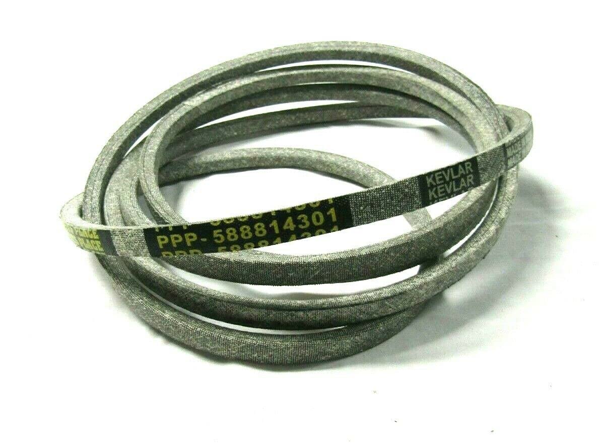 Pro Parts Place Brand REPL OEM SPEC Deck Belt Compatible with Husqvarna 588814301 Some GT48DXLS TS348D TS348 YT48DXLS